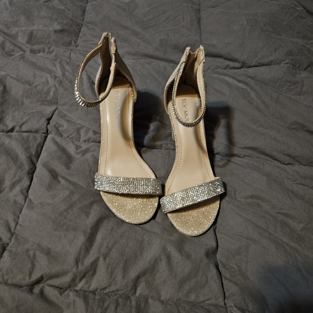 Top Moda heels very sparkly